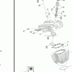 FLSTSE2 1PY9 CVO SOFTAIL CONVERTIBLE (2011) CYLINDERS, HEADS, VALVES - TWIN CAM 110 ™