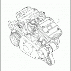 XL883N 4LE2 IRON 883 (2011) ENGINE ASSEMBLY