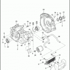 FLTRX 103 1KHM ROAD GLIDE CUSTOM (2011) CRANKCASE, ENGINE OIL FILTER & COOLER - TWIN CAM 103 ™