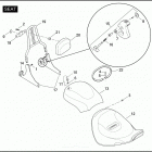 FLSTSE2 1PY9 CVO SOFTAIL CONVERTIBLE (2011) Сиденье