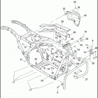 FLHTCUSE6 1PR8 CVO ULTRA CLASSIC (2011) FRAME & JIFFY STAND