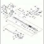 FXDC 1GV4 DYNA SUPER GLIDE CUSTOM (2011) BRAKE CONTROL, REAR