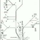 FLHX 1KB4 STREET GLIDE (2011) WIRING HARNESS, MAIN, NON-ABS (FAIRING MODELS) (5 OF 6)