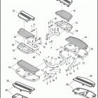 FLHTCUTG 1MAM TRI GLIDE ULTRA CLASSIC (2011) FOOTBOARDS