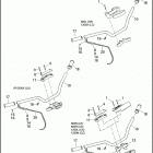 XL883N 4LE2 IRON 883 (2011) HANDLEBAR & THROTTLE CONTROL - 883L / N / R, 1200L / N /...
