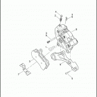 FLHTCUSE6 1PR8 CVO ULTRA CLASSIC (2011) BRAKE CALIPER, REAR