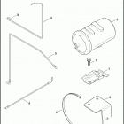 FXDC 1GV4 DYNA SUPER GLIDE CUSTOM (2011) EVAPORATIVE EMISSIONS COMPONENTS