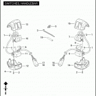 VRSCF 1HPH V-ROD MUSCLE (2011) SWITCHES, HANDLEBAR