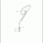 FLHTCUSE6 1PR8 CVO ULTRA CLASSIC (2011) Зеркало