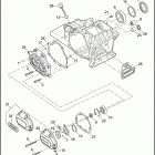 FLHR 96 FB4 ROAD KING (2011) TRANSMISSION BEARINGS & COVERS
