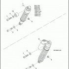 XL883N 4LE2 IRON 883 (2011) SHOCK ABSORBERS, REAR