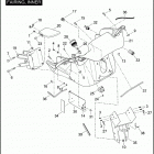 FLTRUSE 1TA8 CVO ROAD GLIDE (2011) FAIRING, INNER