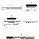FXDC 1GV4 DYNA SUPER GLIDE CUSTOM (2011) Лейбл предостережения