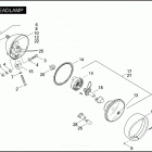 FLSTSE2 1PY9 CVO SOFTAIL CONVERTIBLE (2011) Фара