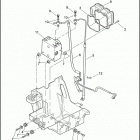 FLHR 96 FB4 ROAD KING (2011) BRAKE LINES & MODULE, REAR - ABS