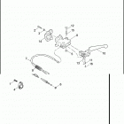 FXST 1BV5 SOFTAIL STANDARD (2011) Привод управления сцеплением