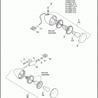 XL883N 4LE2 IRON 883 (2011) Повторители поворота передние