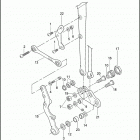 FLSTSB 1JM5 CROSS BONES (2011) FORK ROCKERS & BRAKE CALIPER MOUNTING - FLSTSB