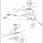 FXDWG 1GP4 DYNA WIDE GLIDE (2011) INSTRUMENTS - FXDB & FXDWG
