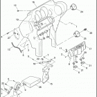 FLHTP 1FMM ELECTRA GLIDE STANDARD POLICE (2011) FAIRING, INNER - FLHTP
