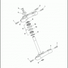 XL883N 4LE2 IRON 883 (2011) FORK BRACKETS, FRONT - 883L / N / R, 1200C / CP / L / N ...