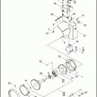FLHP 1FHM ROAD KING POLICE (2011) NACELLE & HEADLAMP - FLHP & FLHPE