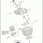 FXST 1BV5 SOFTAIL STANDARD (2011) CYLINDERS, HEADS, VALVES - TWIN CAM 96 ™