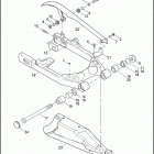 FXDC 1GV4 DYNA SUPER GLIDE CUSTOM (2011) FORK, REAR,  DEBRIS DEFLECTOR & BELT GUARD