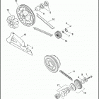 FLHTCUSE6 1PR8 CVO ULTRA CLASSIC (2011) BELTS, CHAINS & SPROCKETS