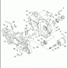 XL883N 4LE2 IRON 883 (2011) CRANKCASE & GEARCASE - 883L / N / R, 1200C / CP / L / N ...