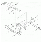 FXST 1BV5 SOFTAIL STANDARD (2011) REAR BELT GUARD