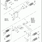 XL883N 4LE2 IRON 883 (2011) FOOTRESTS - 883L / N / R, 1200C / CP / L / N / X