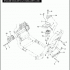 VRSCF 1HPH V-ROD MUSCLE (2009) ENGINE MOUNTS & STABILIZER LINK