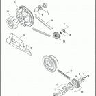 FLTRUSE 1TA8 CVO ROAD GLIDE (2011) BELTS, CHAINS & SPROCKETS