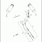 FXDC 1GV4 DYNA SUPER GLIDE CUSTOM (2011) Дроссельное управление