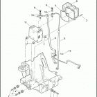 FLHRC 103 1FRM ROAD KING CLASSIC (2011) BRAKE LINES & MODULE, REAR - ABS