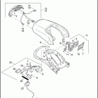 VRSCF 1HPH V-ROD MUSCLE (2011) TAIL LAMP, TURN SIGNALS REAR, & LICENSE PLATE BRACKET - ...