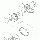 FLHTCUSE5 BLK PR-BLK CVO ULTRA CLASSIC BLACK (2010) Воздушный фильтр