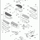 FLSTF 1BX5 FAT BOY (2010) FOOTRESTS & FOOTBOARDS