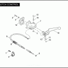 FLSTN 1JD5 SOFTAIL DELUXE (2010) Привод управления сцеплением