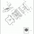 VRSCF 1HPH V-ROD MUSCLE (2009) CAM COVERS - FRONT SHOWN