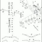 FLSTSB 1JM5 CROSS BONES (2010) Руль