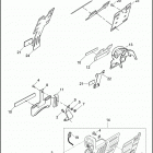 FXD 1GM4 DYNA SUPER GLIDE (2010) LICENSE PLATE BRACKETS