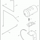 FXDC 1GV4 DYNA SUPER GLIDE CUSTOM (2007) CALIFORNIA EVAPORATIVE EMISSIONS KIT
