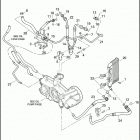 XR1200X 1LD6 XR1200X (2010) OIL LINES & COOLER - XR1200 / X