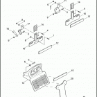 FLSTF 1BX5 FAT BOY (2010) LICENSE PLATE BRACKETS - FLST, C, F, N, SB, FB & FXST, C