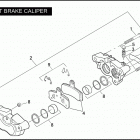 FXD 1GM4 DYNA SUPER GLIDE (2010) Передний суппорт