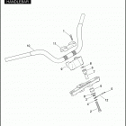 FLSTSE 1PY9 CVO SOFTAIL CONVERTIBLE (2010) Руль