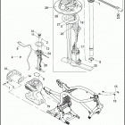VRSCF 1HPH V-ROD MUSCLE (2009) FUEL TANK & FUEL MODULE