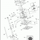 FLHTCUSE5 BLK PR-BLK CVO ULTRA CLASSIC BLACK (2010) ROCKER ARM ASSEMBLY & PUSH RODS - TWIN CAM 110